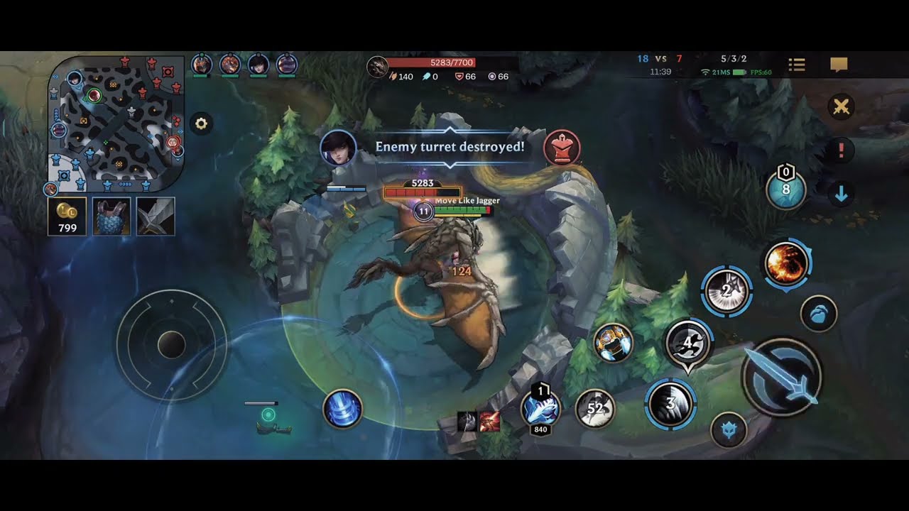 WILD RIFT LEE SIN BASIC INSEC KICK COMBO GAMEPLAY