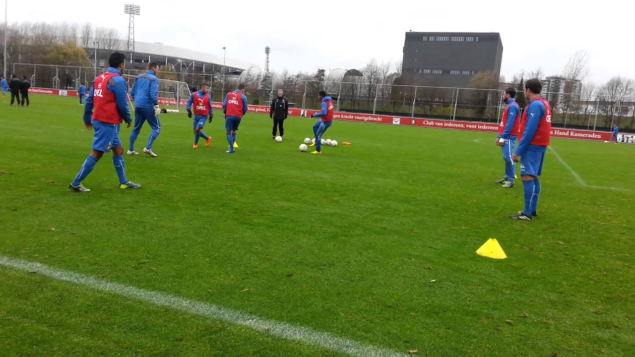 Feyenoord Training op 5 December 2013