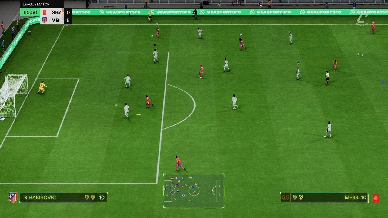 SICK bicycle, 2 games 10 total goals - FC25