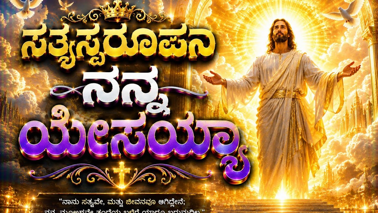 ಸತ್ಯಸ್ವರೂಪನೆ ನನ್ನ ಯೇಸಯ್ಯಾ | Kannada Christian Songs | Latest New Christians Songs 2026