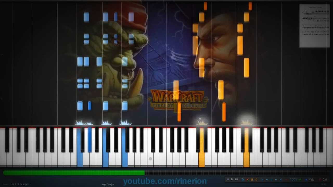 Warcraft II - Tides of Darkness - Human I [Piano]