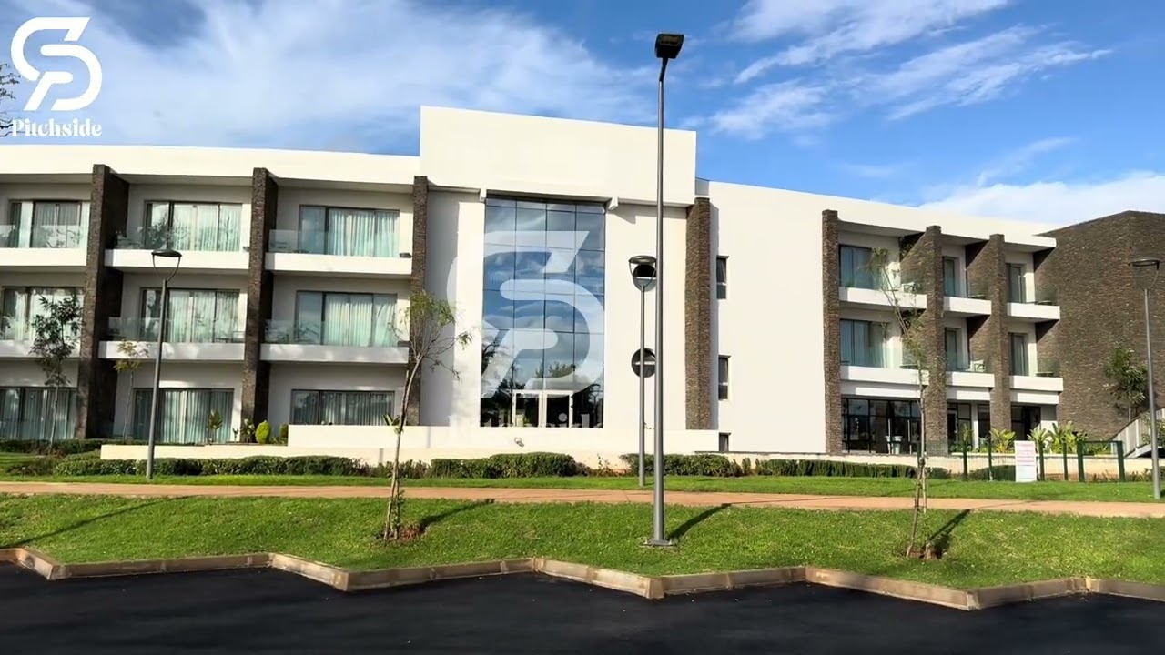 WOW! TOURING THE WORLD CLASS MOHAMMED VI FOOTBALL COMPLEX WHERE MBUEMO ENJOYED TRAINING.
