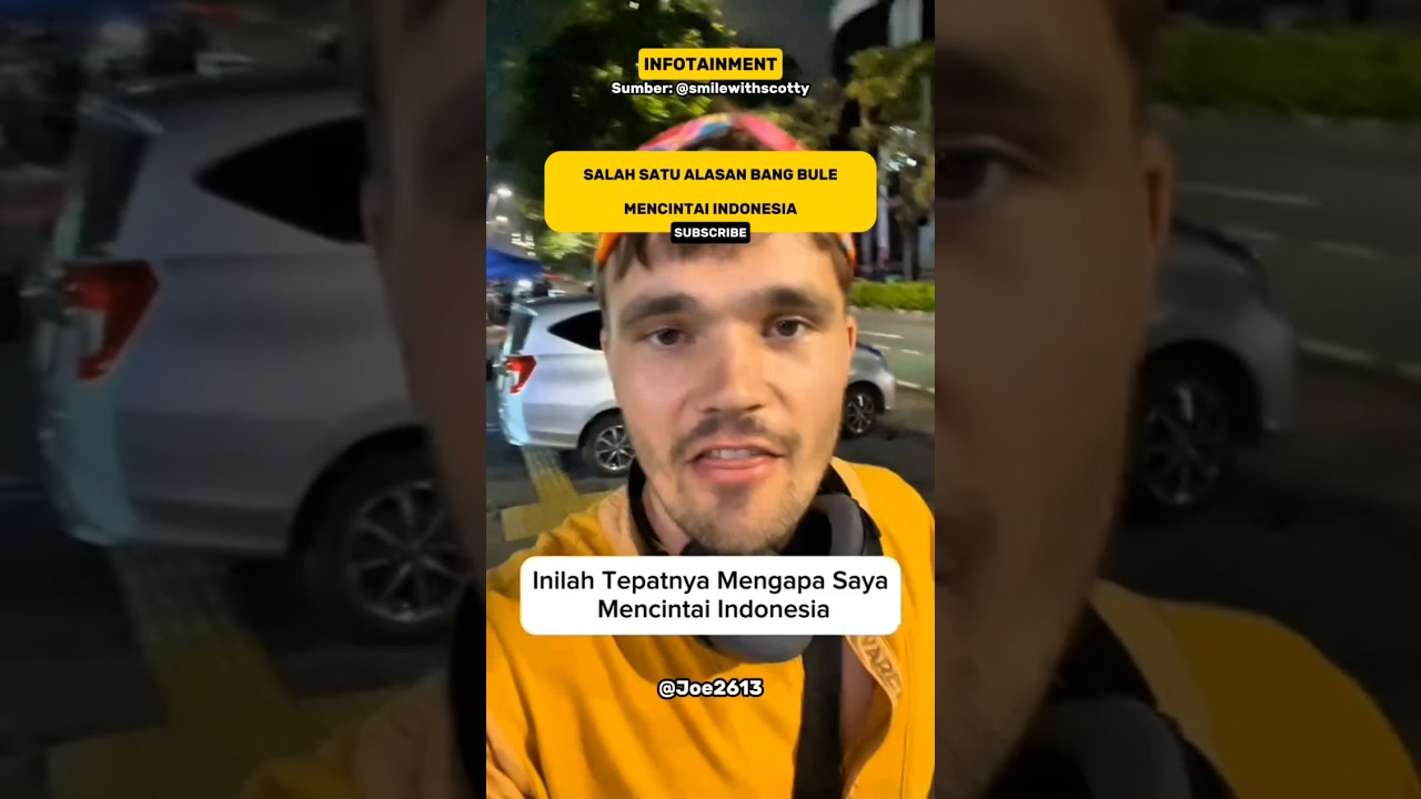 One of the reasons foreigners love Indonesia? #infotainment #reactiontowhites #viralvideo #shorts