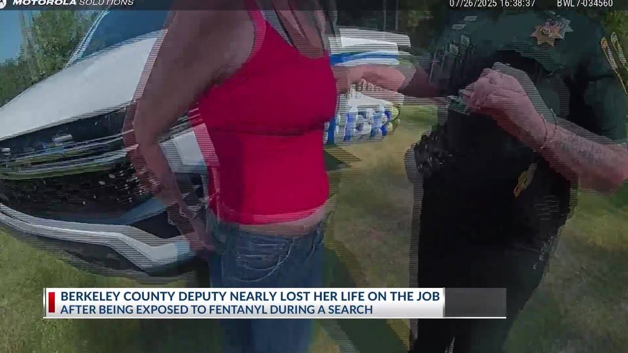Berkeley County deputy collapses after accidental fentanyl exposure during search