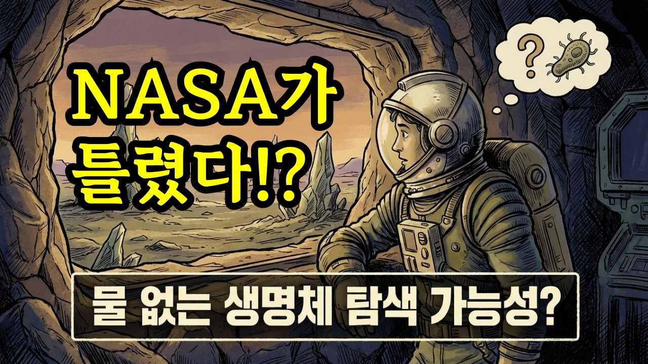 물 없이 존재할 외계 생명체의 가능성 | 3가지 후보 공