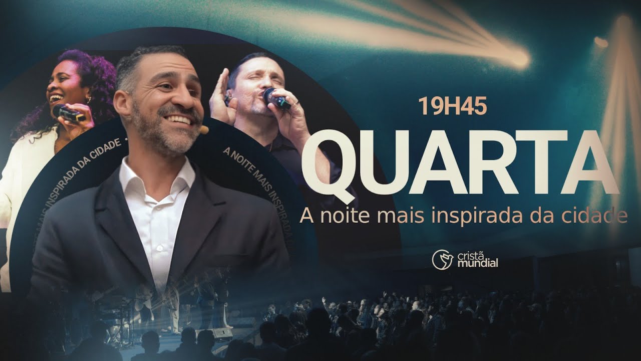 Culto ao vivo - Quarta Inspirada 19:45h | ICM POÁ - Junte-se a nós