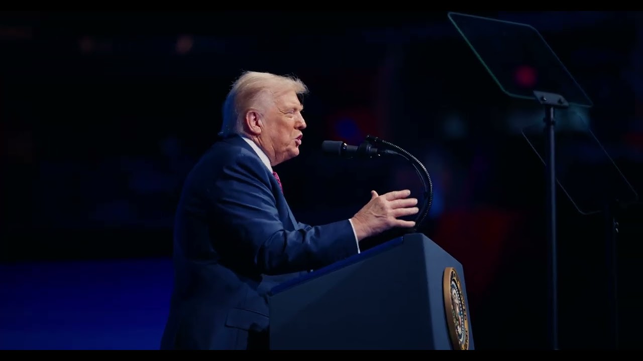 President Trump Speaks at America Business Forum in Miami