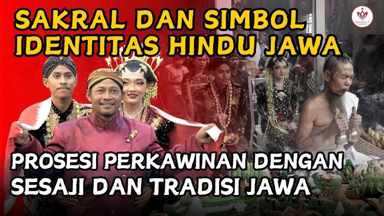 TERASA ASING, SAKRALNYA PROSESI PERNIKAHAN HINDU JAWA !! #hindujawa #hindu #sesaji #sajen #wongjowo