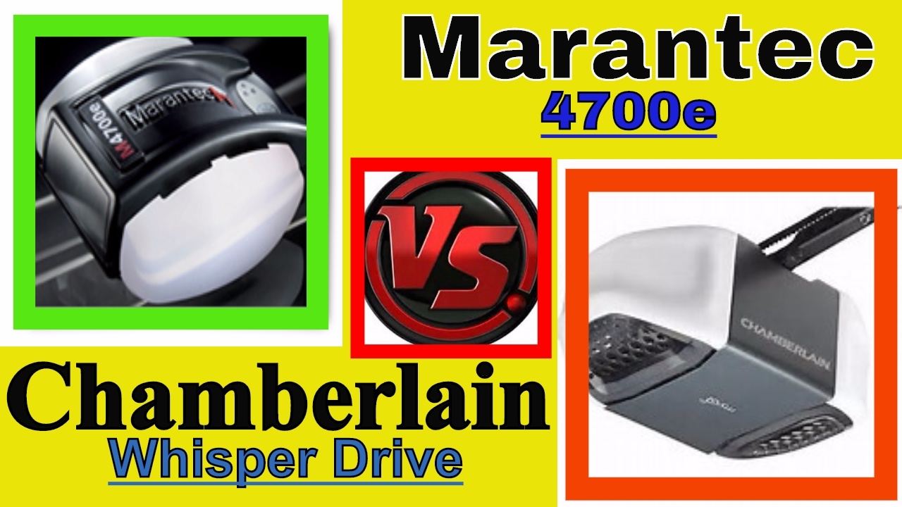 Chamberlain Whisper Drive 🆚 Marantec 4700e