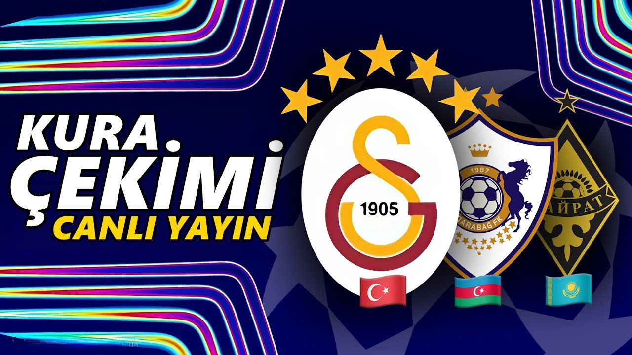 🔴 ŞAMPİYONLAR LİGİ KURA ÇEKİMİ CANLI YAYINI