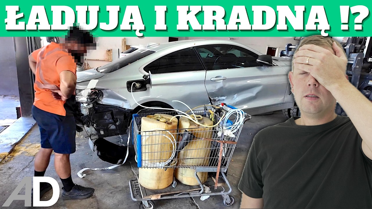 Kontrolujemy załadunki bo ZNIKA PALIWO! + TRUPY i PEREŁKI z magazynu spedytora w Miami | AUTA Z USA