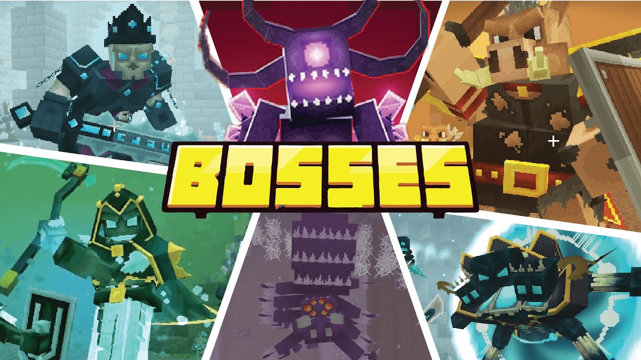 Bosses Add-On - Showcase | Minecraft Bedrock Add-On