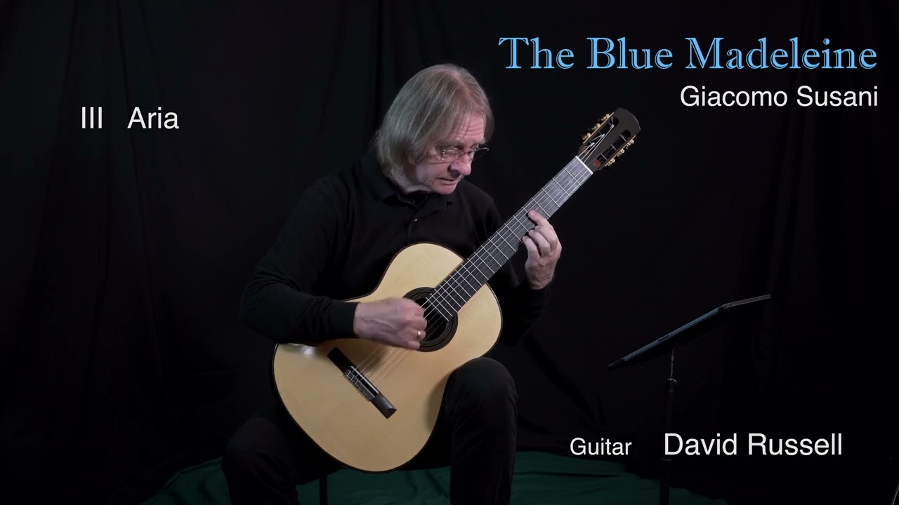 THE BLUE MADELEINE (dedicated to David Russell), by Giacomo Susani