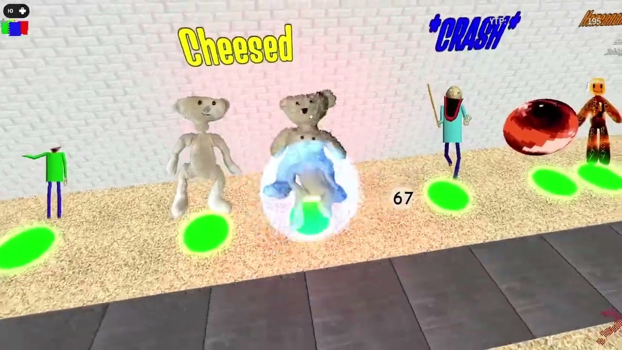 How to get cheesed badge in Baldi’s Basics-Play as Baldi-Roblox