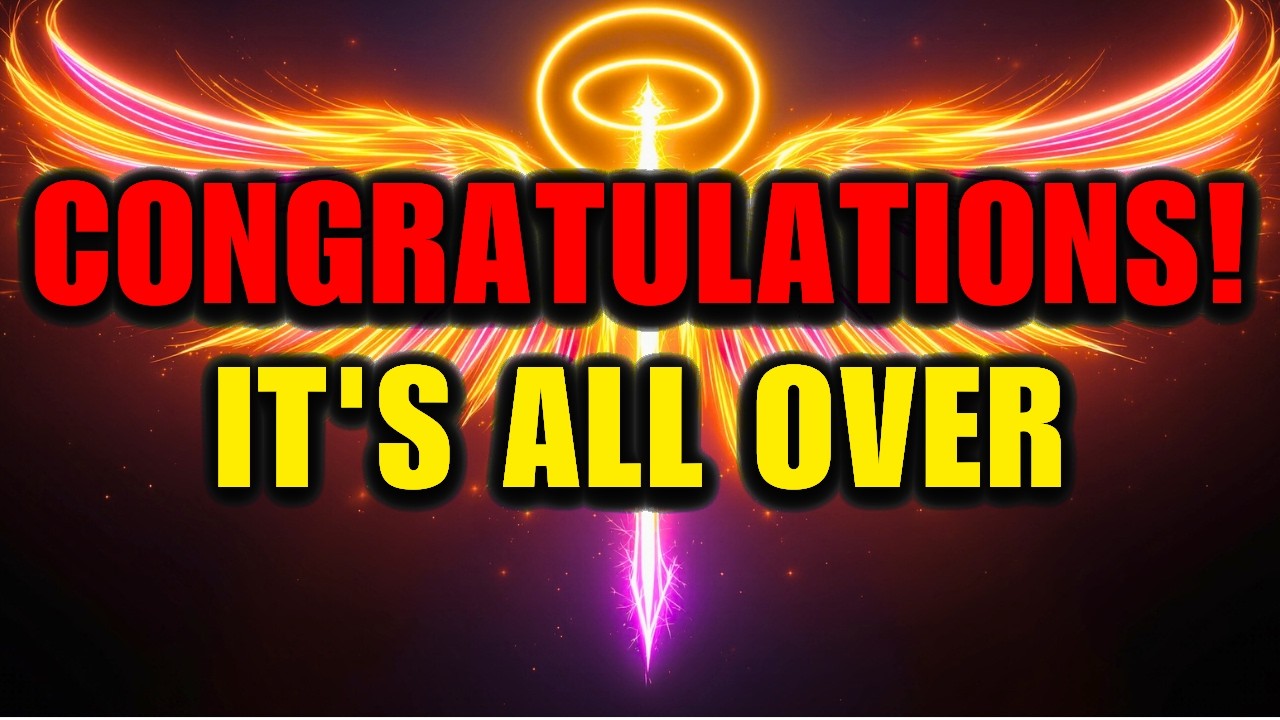Chosen One: Congratulations! It's Over And You'll Never Have To Go Through That Again