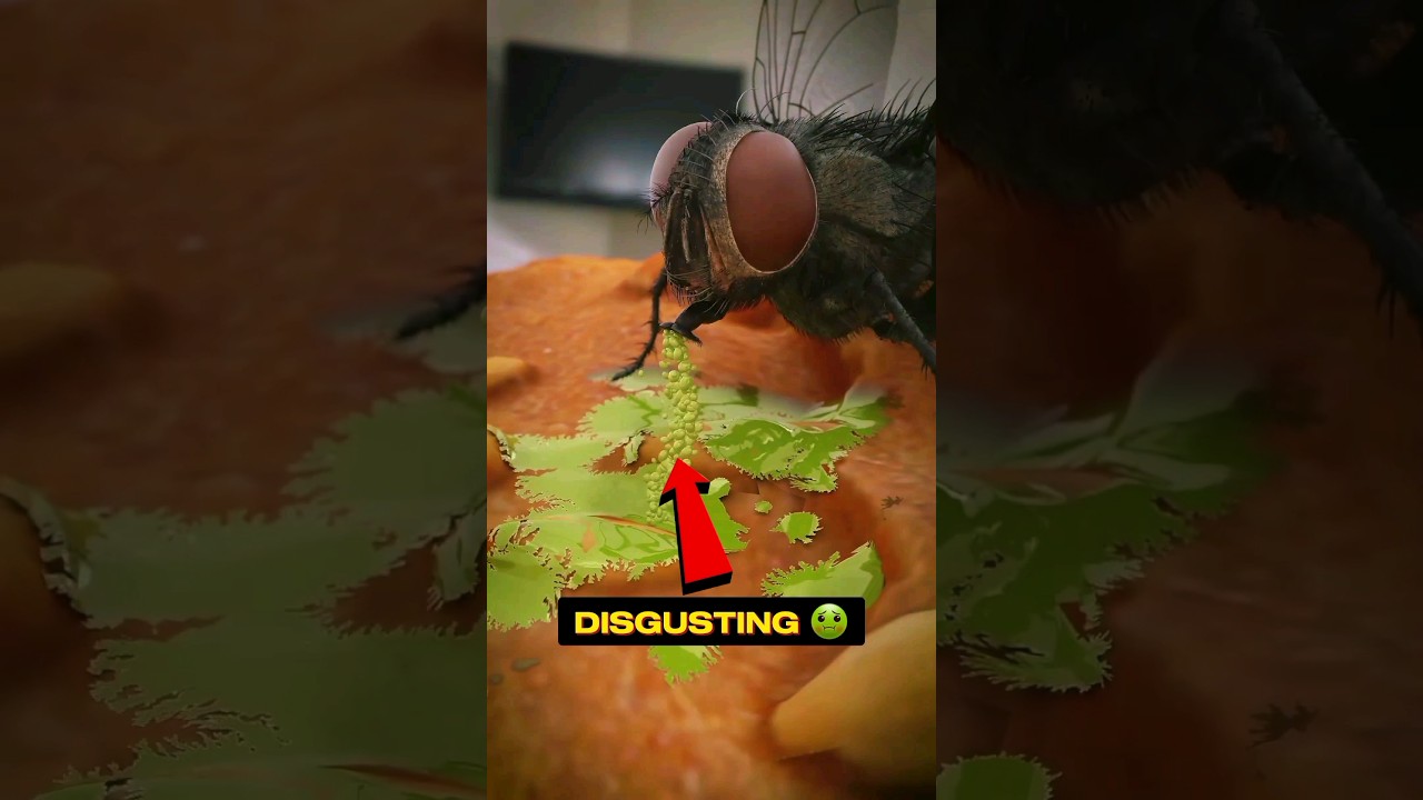 How Flies Eat Your Food ?