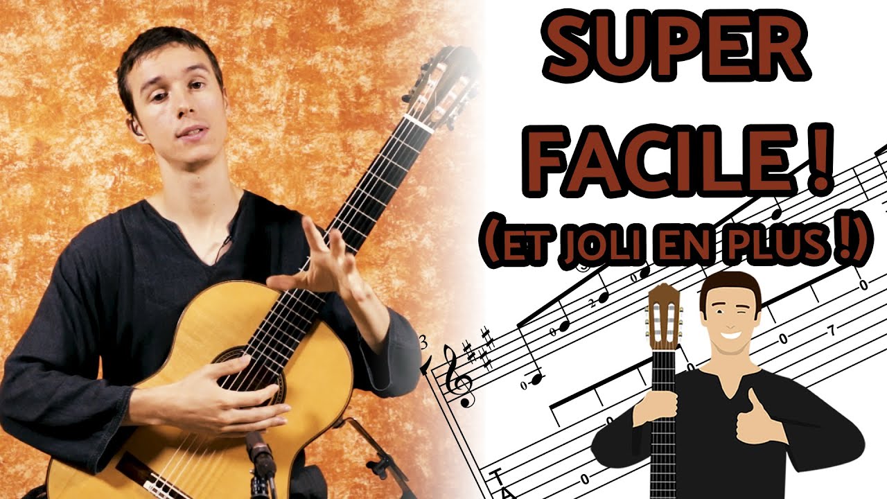 Morceau Beau et Facile en Arpège - TUTO DÉBUTANT
