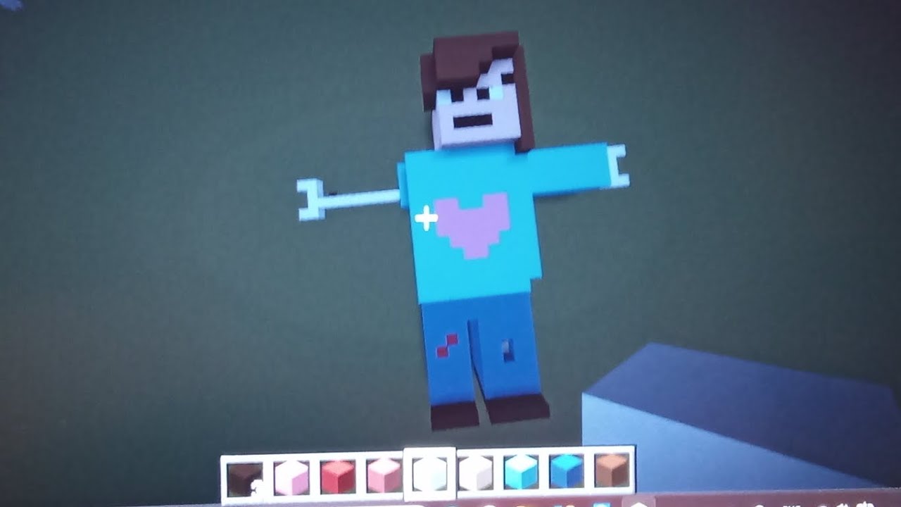 Чиню Своё тело в Майнкрафте