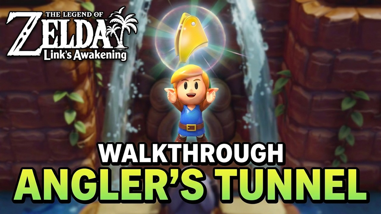 Zelda: Link's Awakening - Dungeon 4 Angler's Tunnel