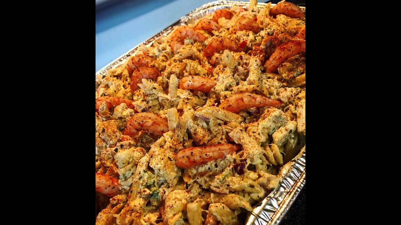 Самый простой салат из морепродуктов (ох, какой он вкусный)