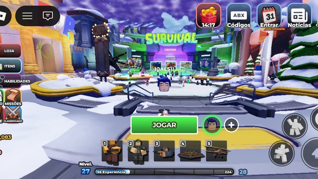 Primeira vez jogando tower defense simulator.