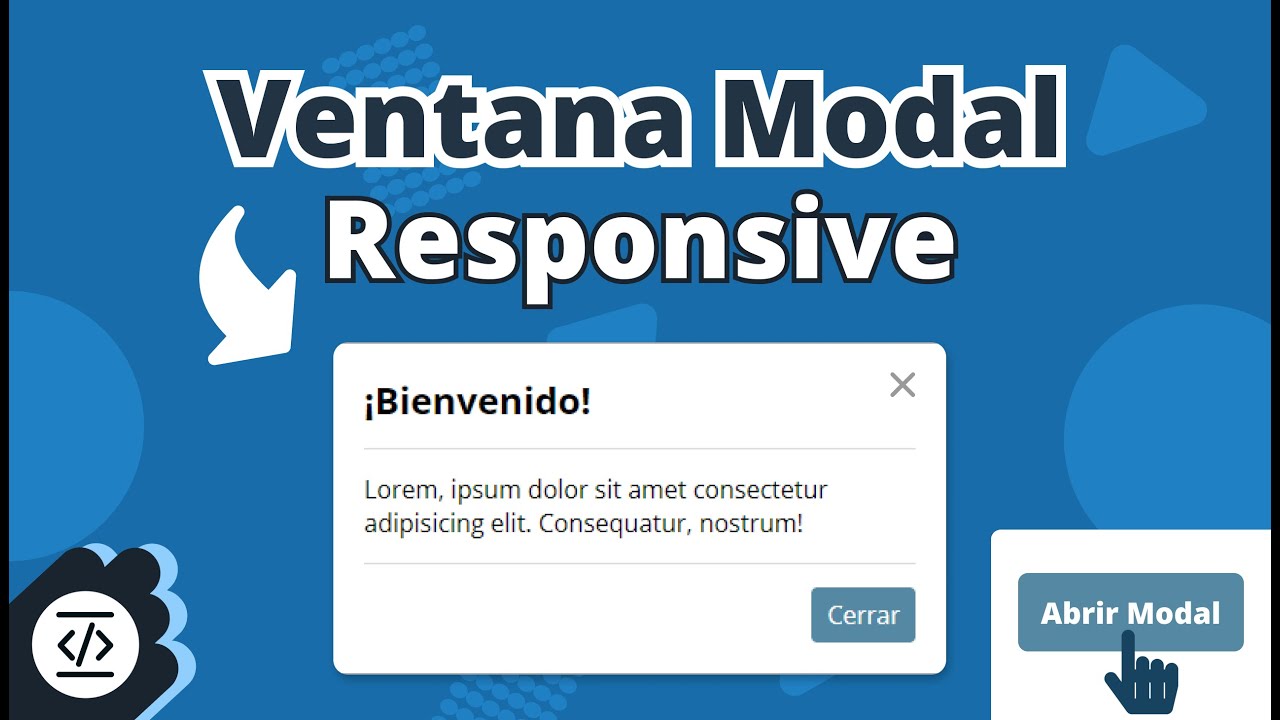 Ventana Modal Responsive con Html y Css