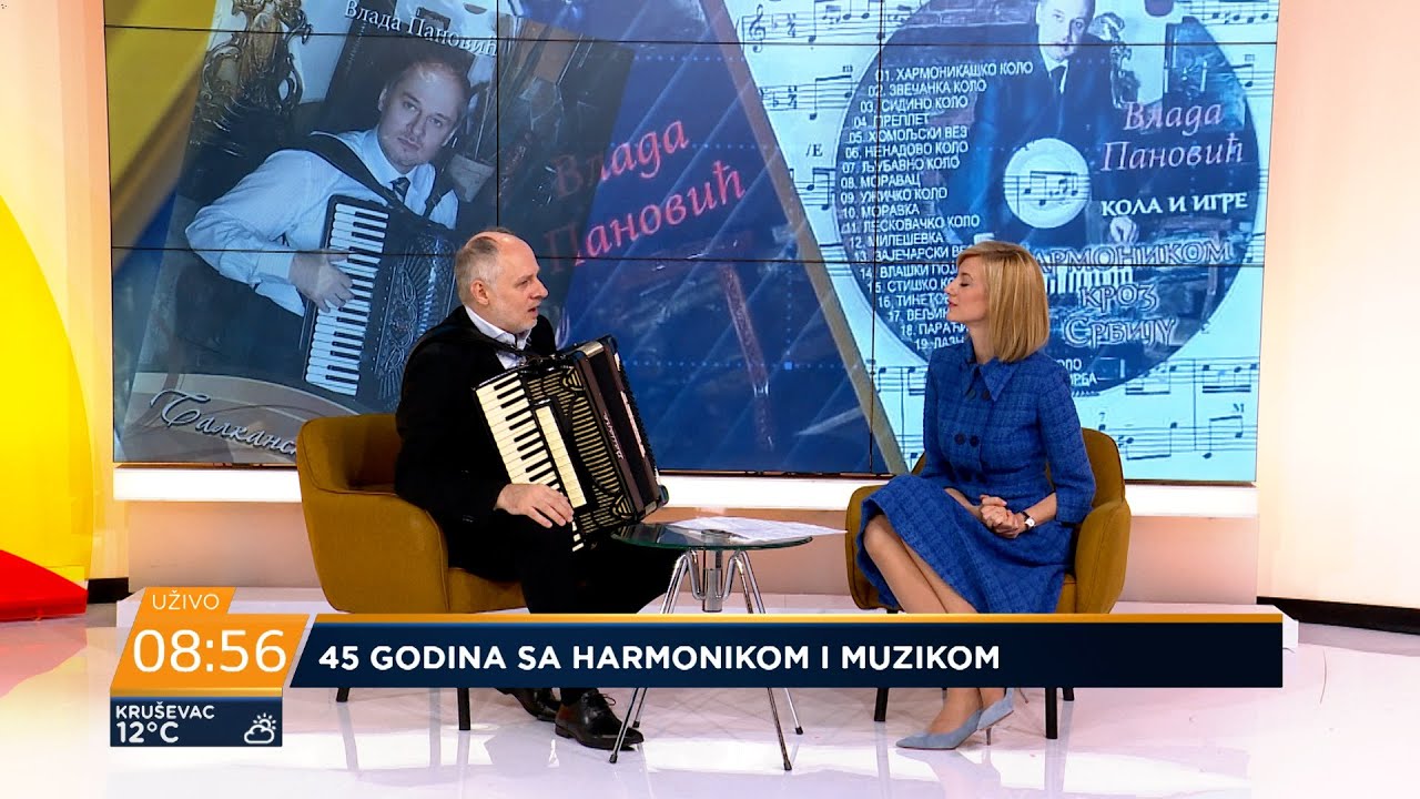 Vlada Panović: 45 godina sa harmonikom i muzikom