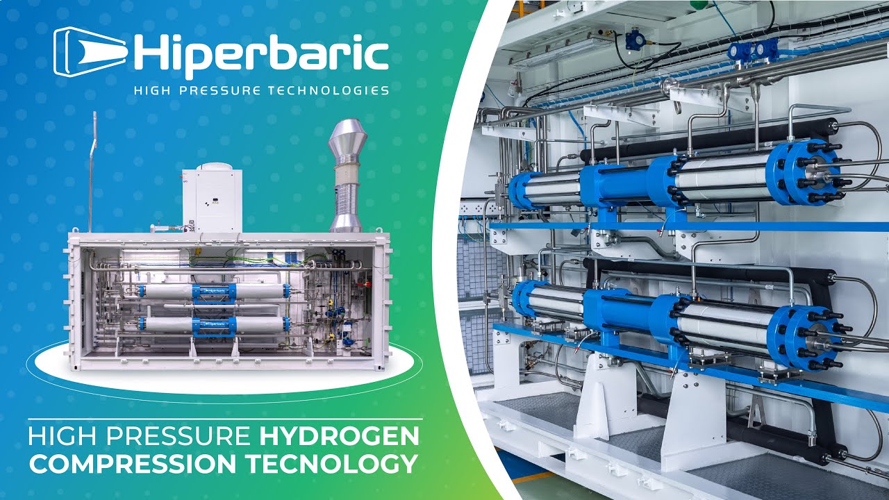 Hiperbaric High Pressure Hydrogen Compression Technology