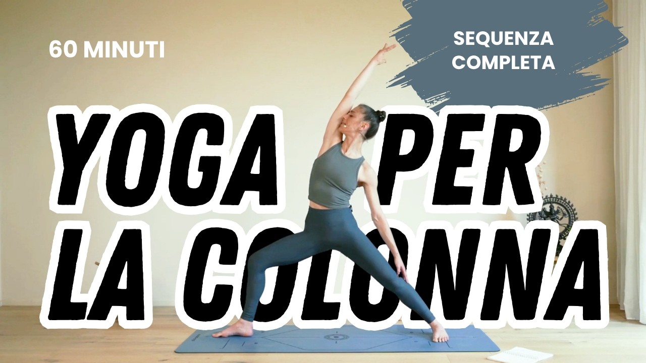Lezione Completa di Hatha Yoga Online per Tutti | Benessere della colonna vertebrale