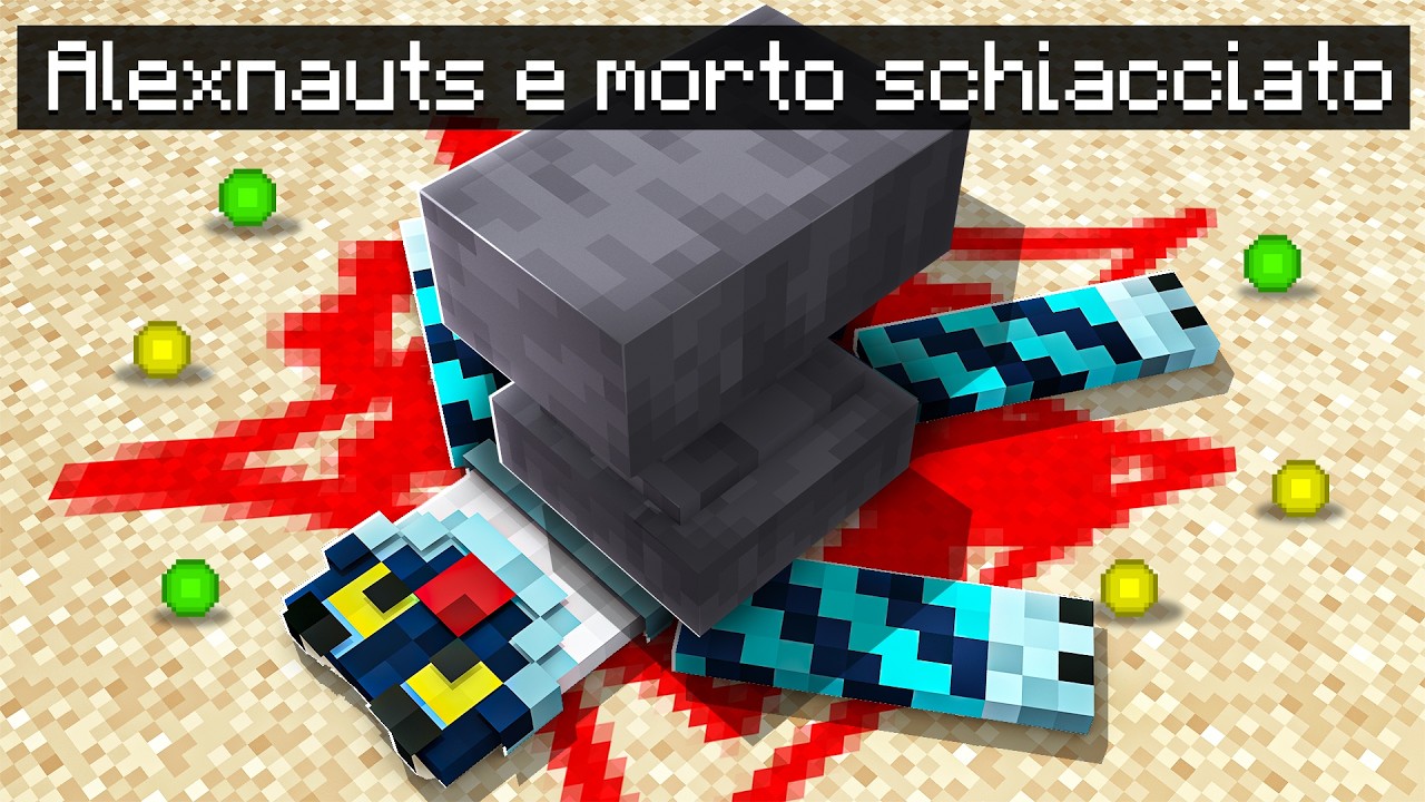 MINECRAFT MA... SE ALEX SALTA LO SCHIACCIA UN INCUDINE!!