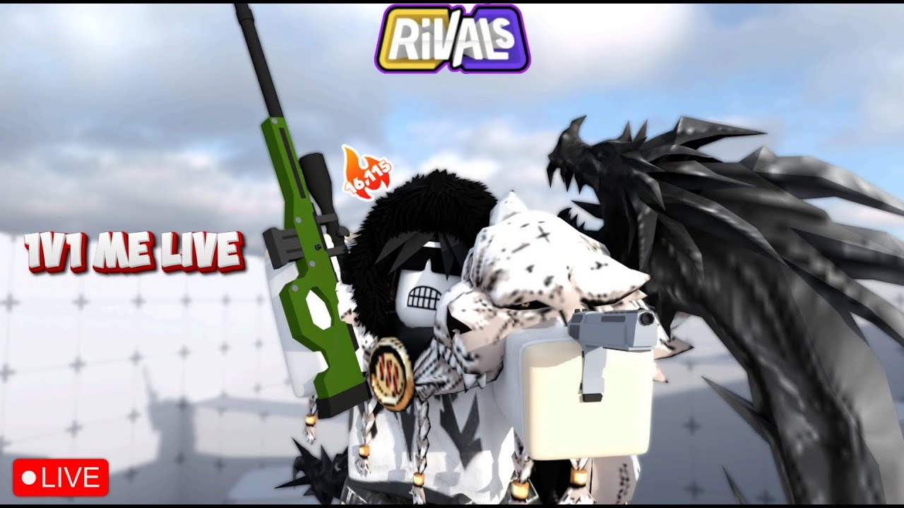 🔴1V1s IN ROBLOX RIVALS WITH VIEWERS🔴FOLLOW TO JOIN🥹