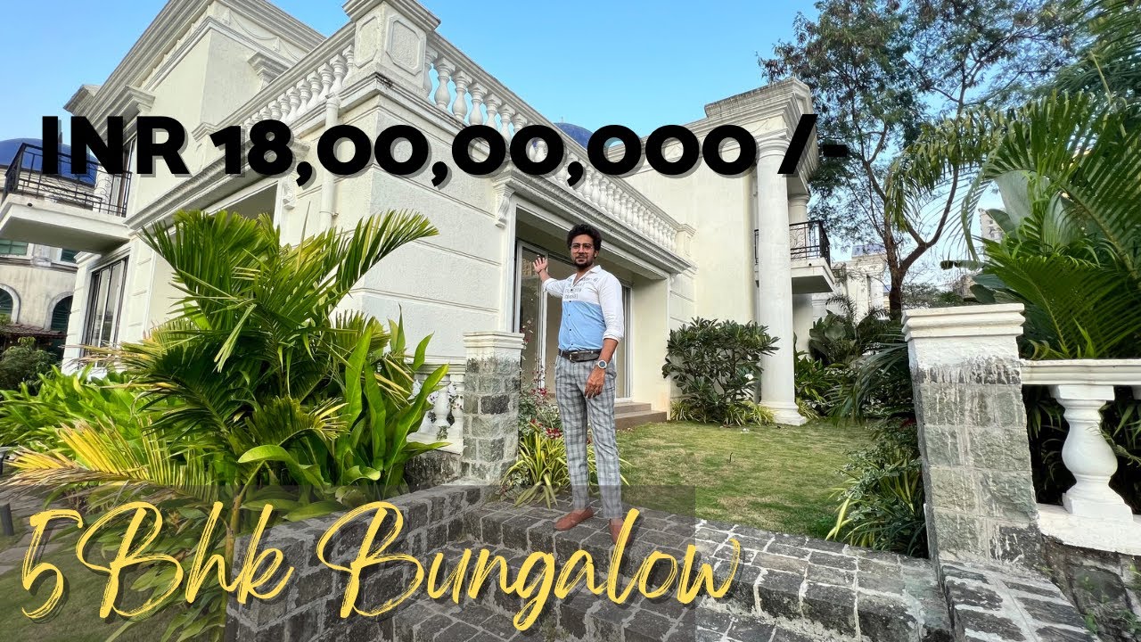 Elegant 5 Bhk Bungalow With Landscape Garden & Terrace 🔥🪴😍