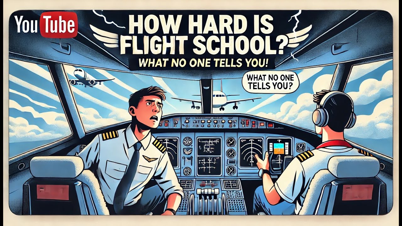 How Hard Is Flight School? (WHAT NO ONE TELLS YOU!)