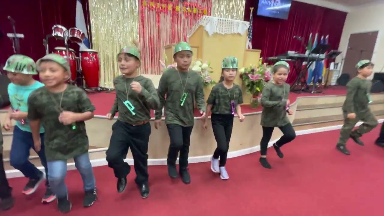 Aniversario iglesia cristiana bethel internacional drama de niños