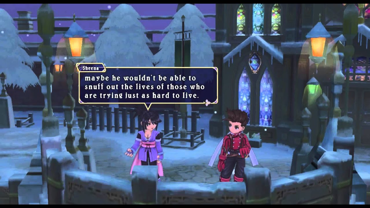 Tales of Symphonia - Sheena - Affection Scenes
