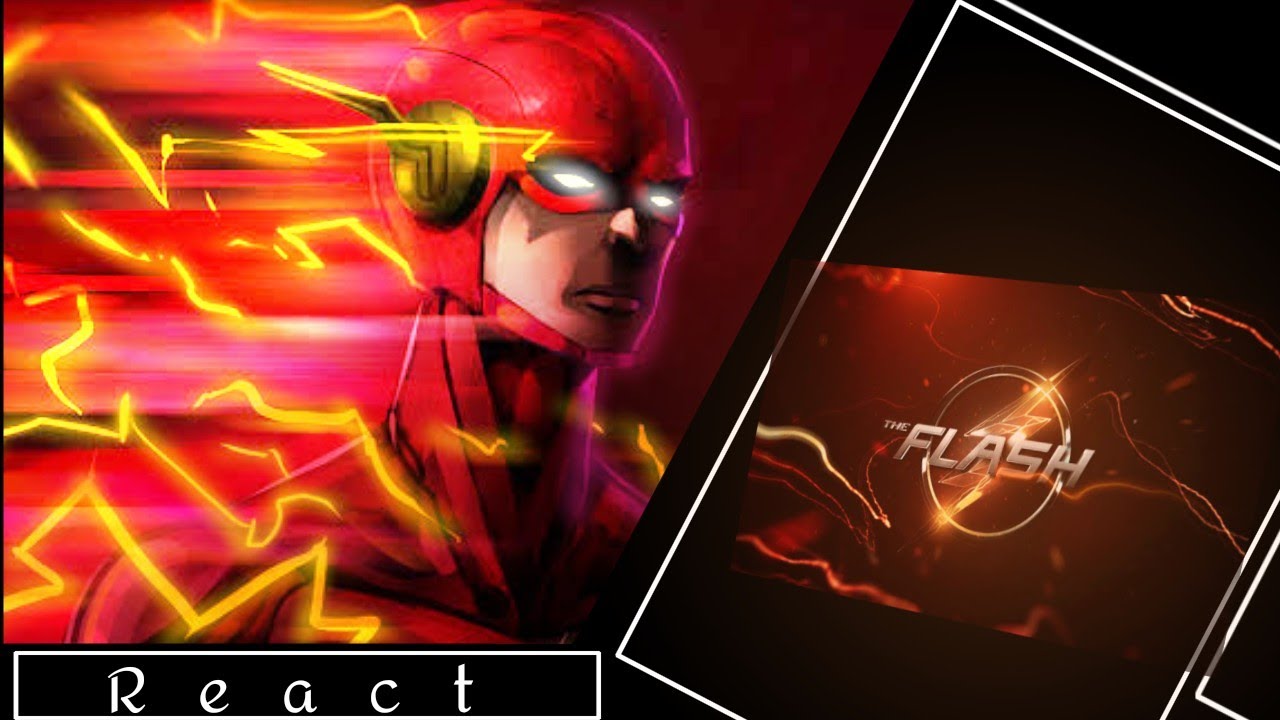 Time Flash react/reagem ao rap dos velocistas