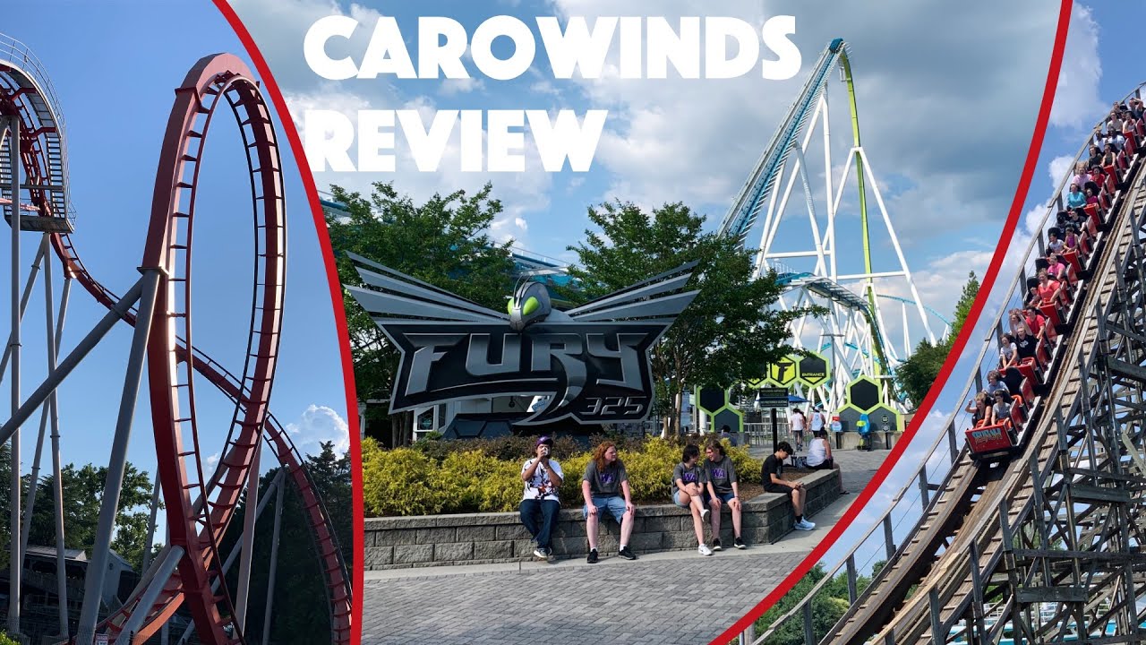 Carowinds Review - Fury 325, Intimidator & veel meer! - USA Southern Roadtrip 2022