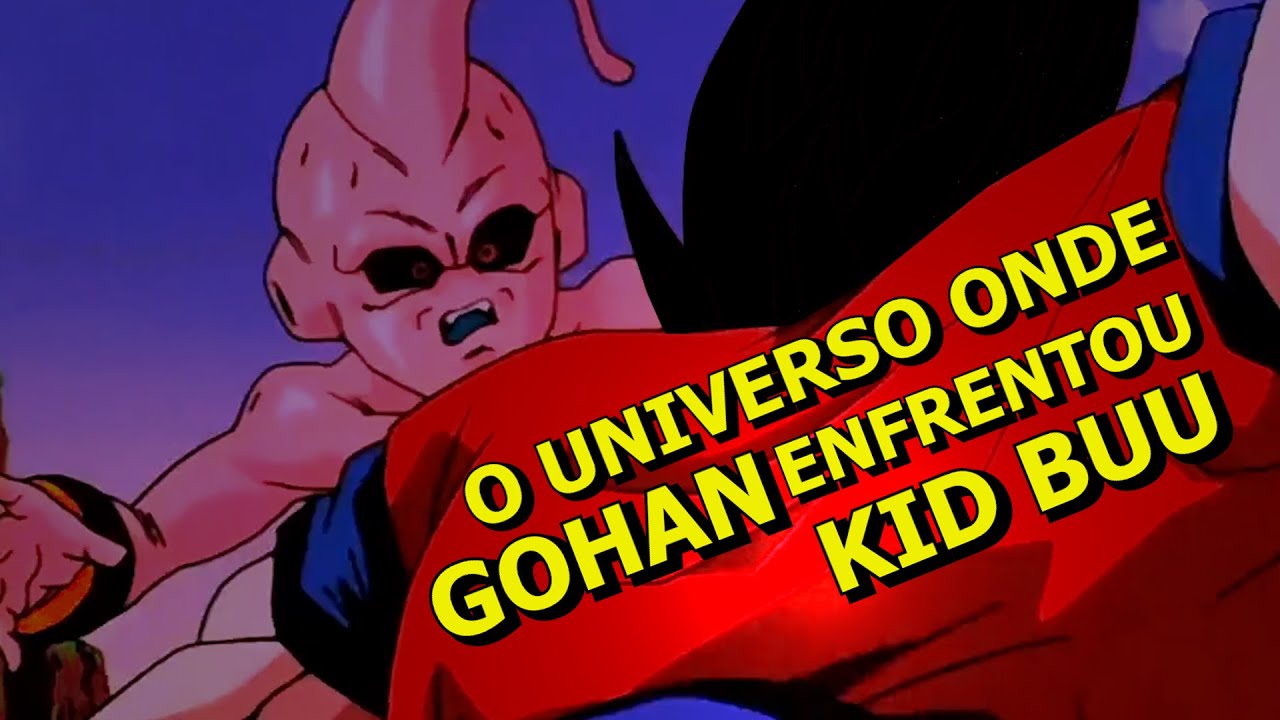 GOHAN vs KID BUU! O FINAL QUE NÃO ACONTECEU - 1080p FULL HD