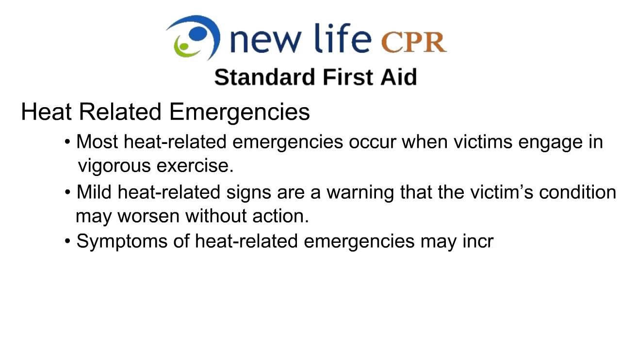 First Aid Weather Emergencies