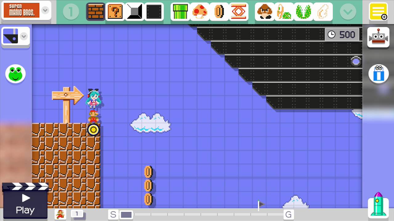 Super Mario Maker Super Mario Bros Airship Edit Music Ingame Version