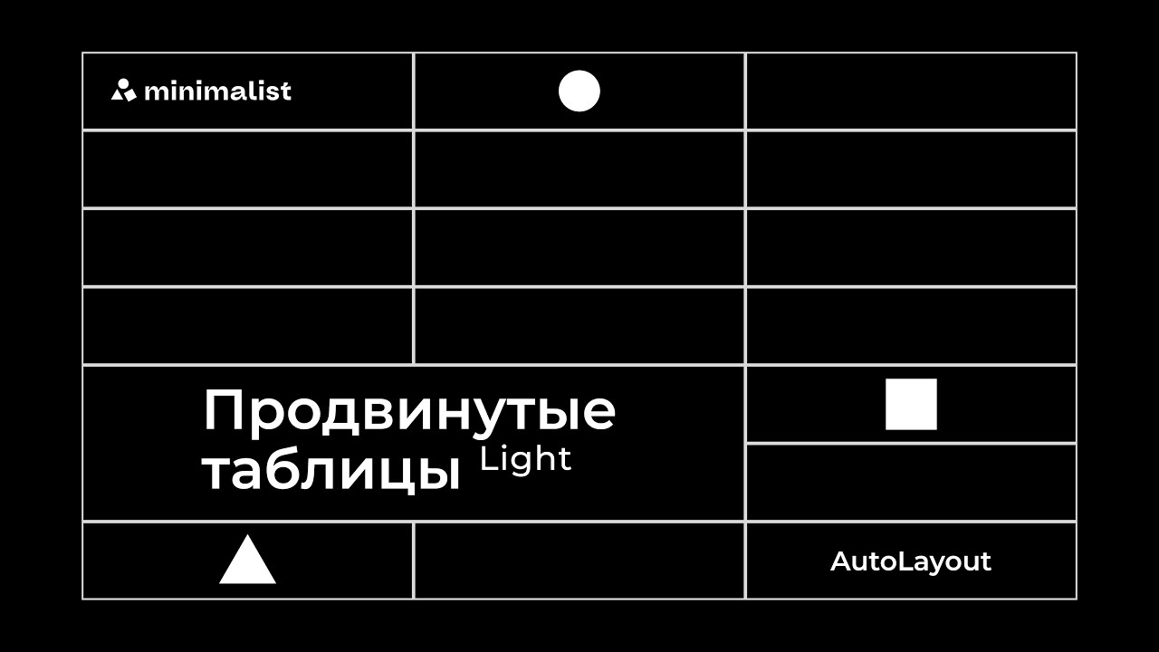 Как сделать адаптивные таблицы в Figma за 2 минуты