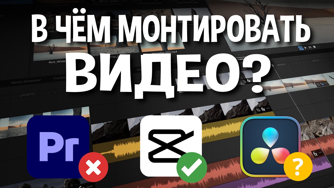 Топ 6 лучших монтажных программ 2026 года
