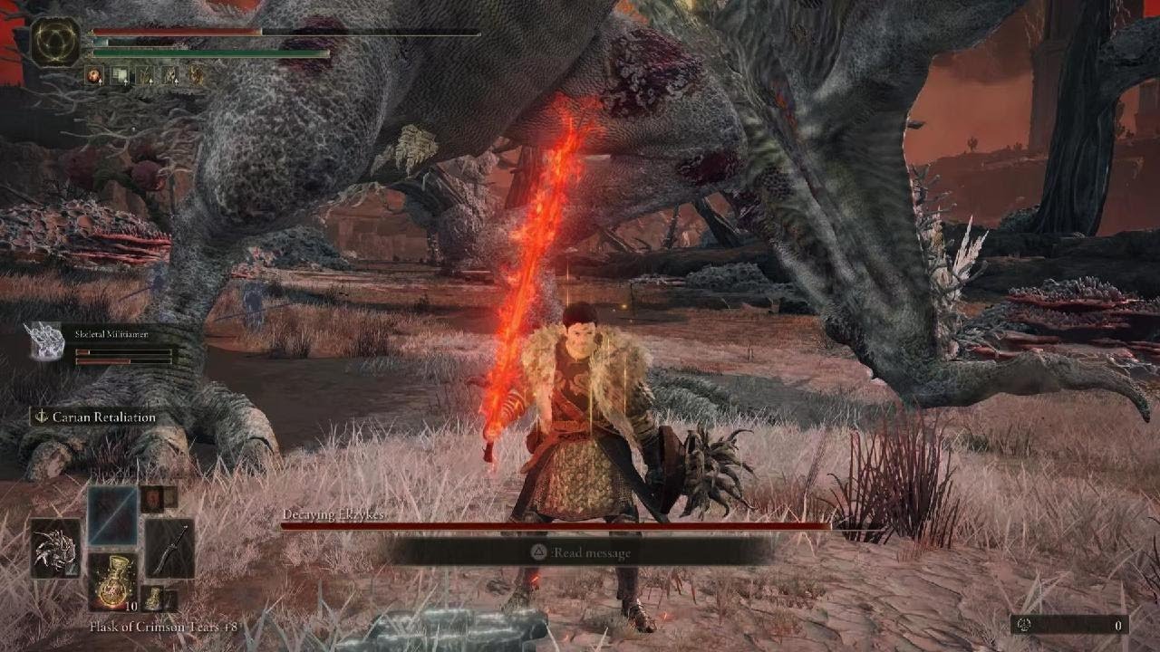 Elden Ring: Decaying Ekzykes Boss Fight (Full Battle + Scarlet Rot Strategy Guide)