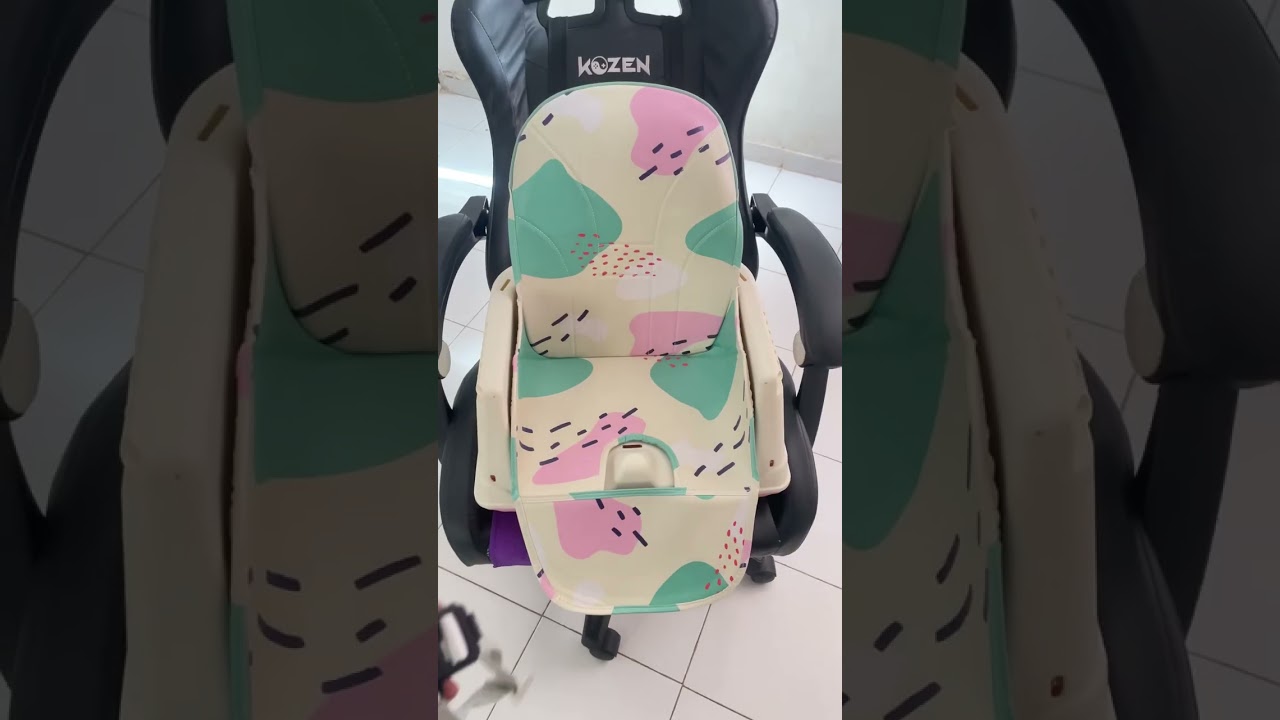 Golden bee 4-in-1 Baby High Chair : Easy Setup & Safety Harness Guide