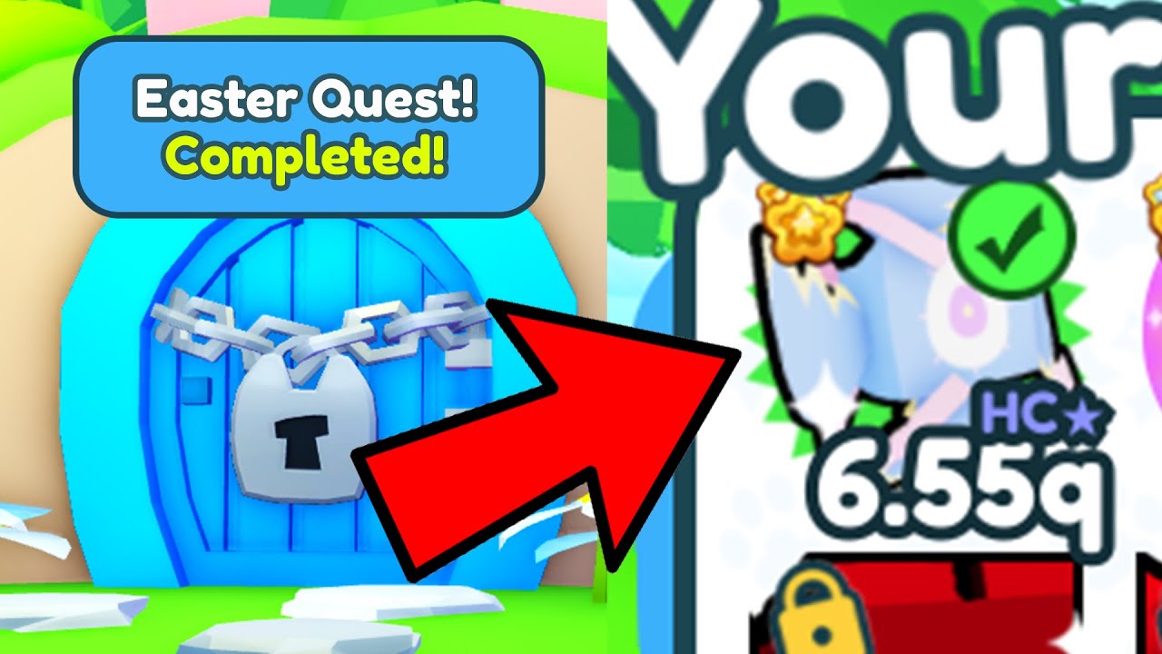 🎁I GOT NEW HARDCORE EASTER SECRET PET in Pet Simulator X