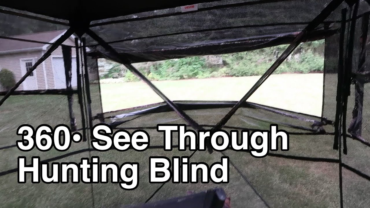 VEVOR See Through Hunting Blind Review