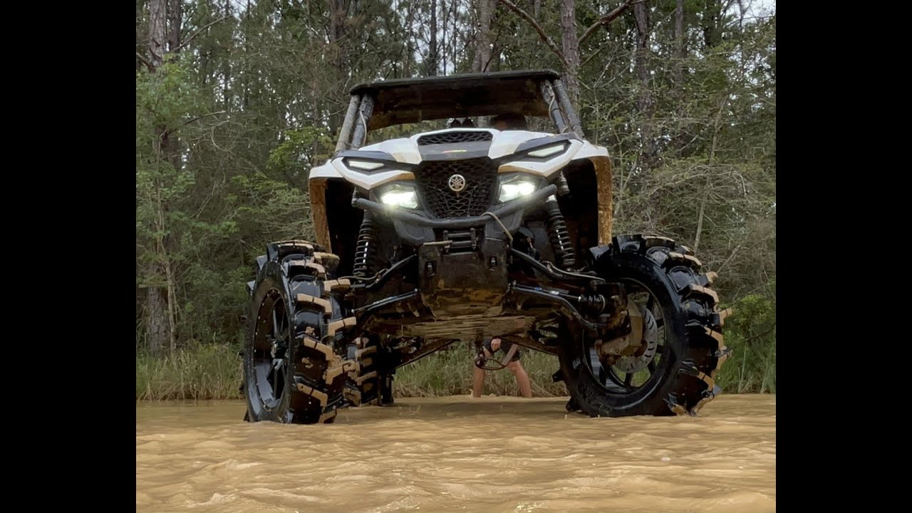 RMAX 1000 MUDDING ON 6" SuperAtv’s PORTALS!!