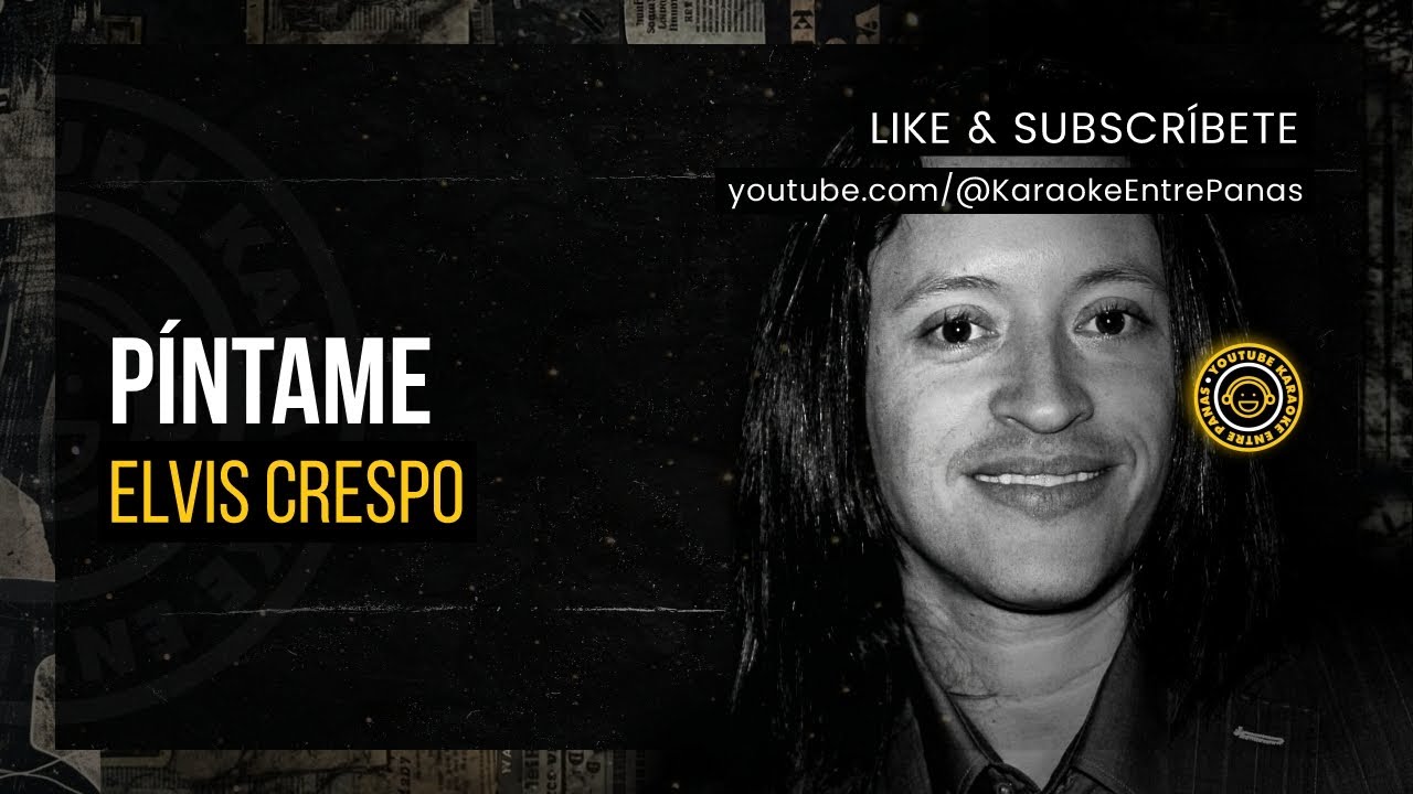 Elvis Crespo: Píntame (Karaoke)