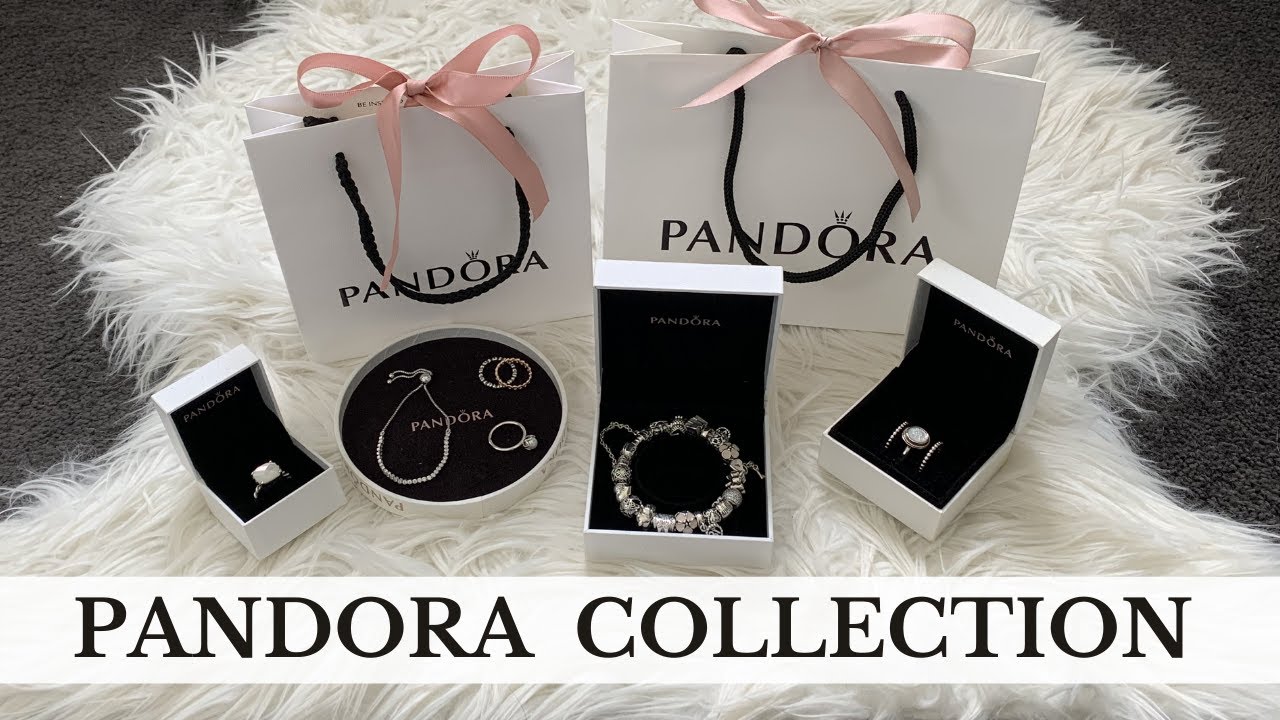 MY ENTIRE PANDORA COLLECTION 2020 | MOMENTS CHARM BRACELET, CHARMS, BANGLES, RINGS & EARRINGS