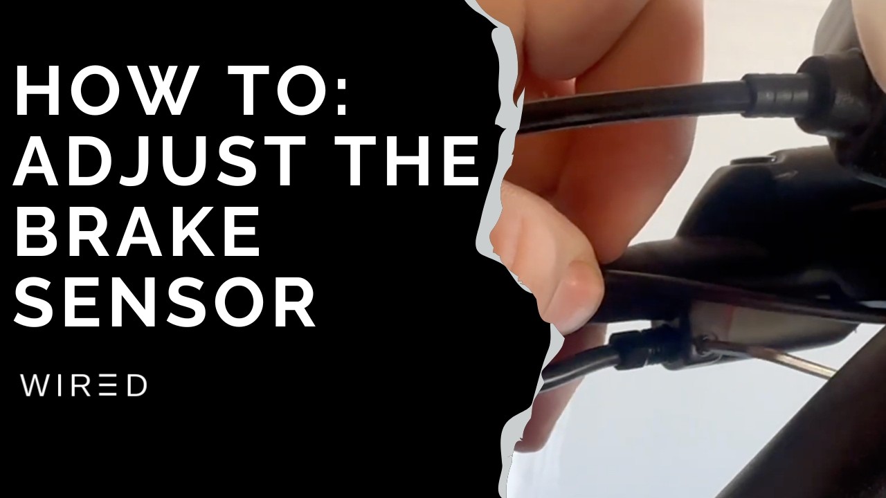 Adjusting the Brake Sensor